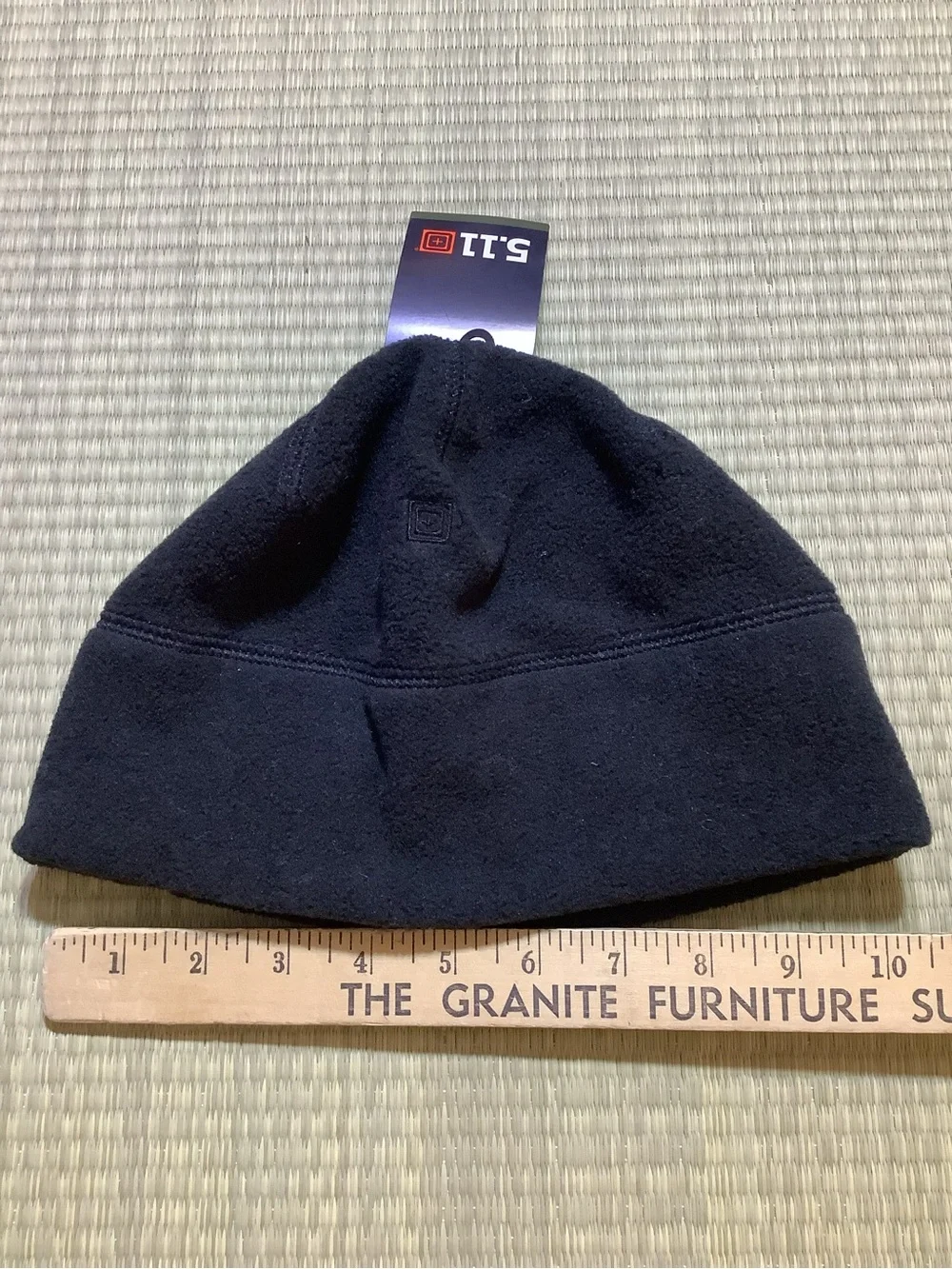 5.11 Tactical Black Fleece Beeline Beanie Hat NEW